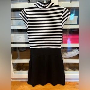 Forever 21 black and white work dress.